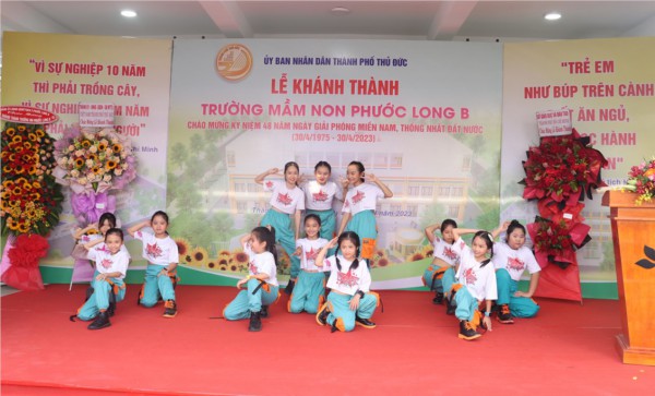 TP.Thủ Đức,TP.HCM khánh thành 3 trường mầm non tổng mức đầu tư hơn 150 tỉ đồng