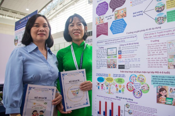 Thầy cô miền đất khó dùng AI giải 'cơn khát' công nghệ số cho học trò