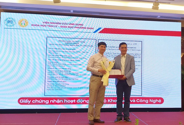 Thêm một viện nghiên cứu ứng dụng khoa học tâm lý-giáo dục được thành lập