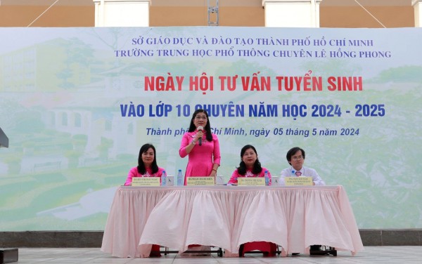 Thi lớp 10 Trường THPT chuyên Lê Hồng Phong (TP.HCM) năm nay có gì mới?