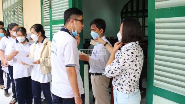 Thí sinh bị Covid-19 ở Tiền Giang sẽ được đặc cách thi tốt nghiệp THPT