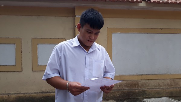 Thi tốt nghiệp THPT 2022: Nhiều thí sinh Quảng Bình tự tin với đề thi môn văn
