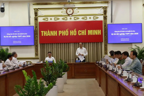 Thi tốt nghiệp THPT ở TP.HCM sau sáp nhập thực hiện ra sao?