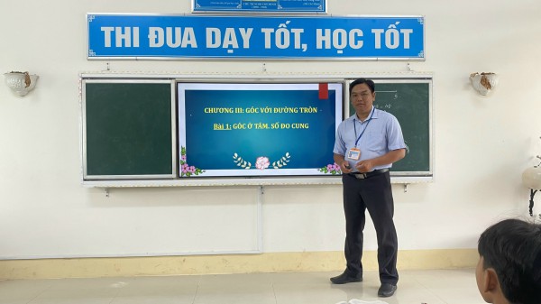 Tôi đi thi giáo viên dạy giỏi