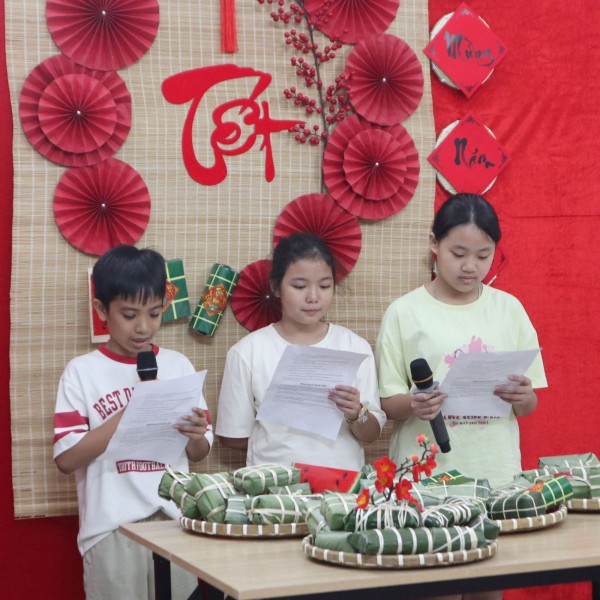 Trước kỳ nghỉ Tết Nguyên đán 2026: Trường học TP.HCM nhộn nhịp hội xuân