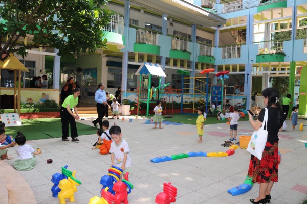 Trường mầm non lấy trẻ làm trung tâm: Những con số đáng chú ý