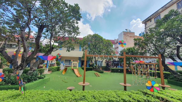 Trường mầm non rộng gần 10.000 mét vuông giữa TP.HCM đón tin vui lớn