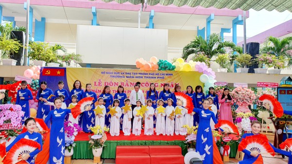 Trường mầm non rộng gần 10.000 mét vuông giữa TP.HCM đón tin vui lớn