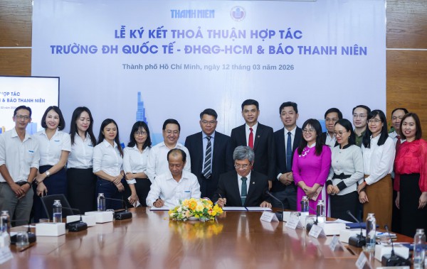 Trường thành viên đầu tiên của ĐH Quốc gia TP.HCM ký kết hợp tác với Báo Thanh Niên Trường thành viên đầu tiên của ĐH Quốc gia TP.HCM ký kết hợp tác với Báo Thanh Niên