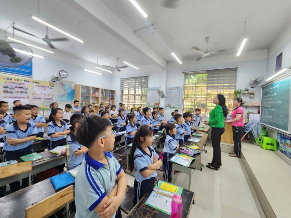 Trường tiểu học đông học sinh nhất quận 12, TP.HCM: Hơn 4.200 em, 88 lớp