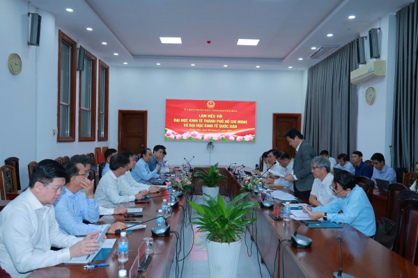 UEH - NEU đẩy mạnh hợp tác tích cực cho phát triển vùng và quốc gia