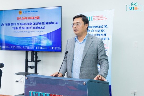UTH khẳng định vai trò nòng cốt trong đào tạo nhân lực đường sắt tốc độ cao