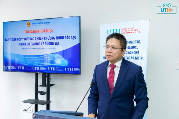 UTH khẳng định vai trò nòng cốt trong đào tạo nhân lực đường sắt tốc độ cao