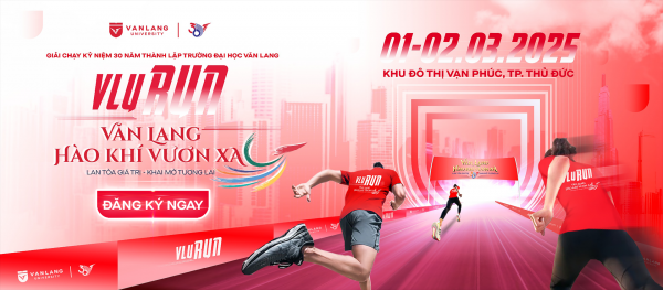 VLU Run: Ngày hội thể thao kết nối cộng đồng - Tự hào 30 năm Văn Lang