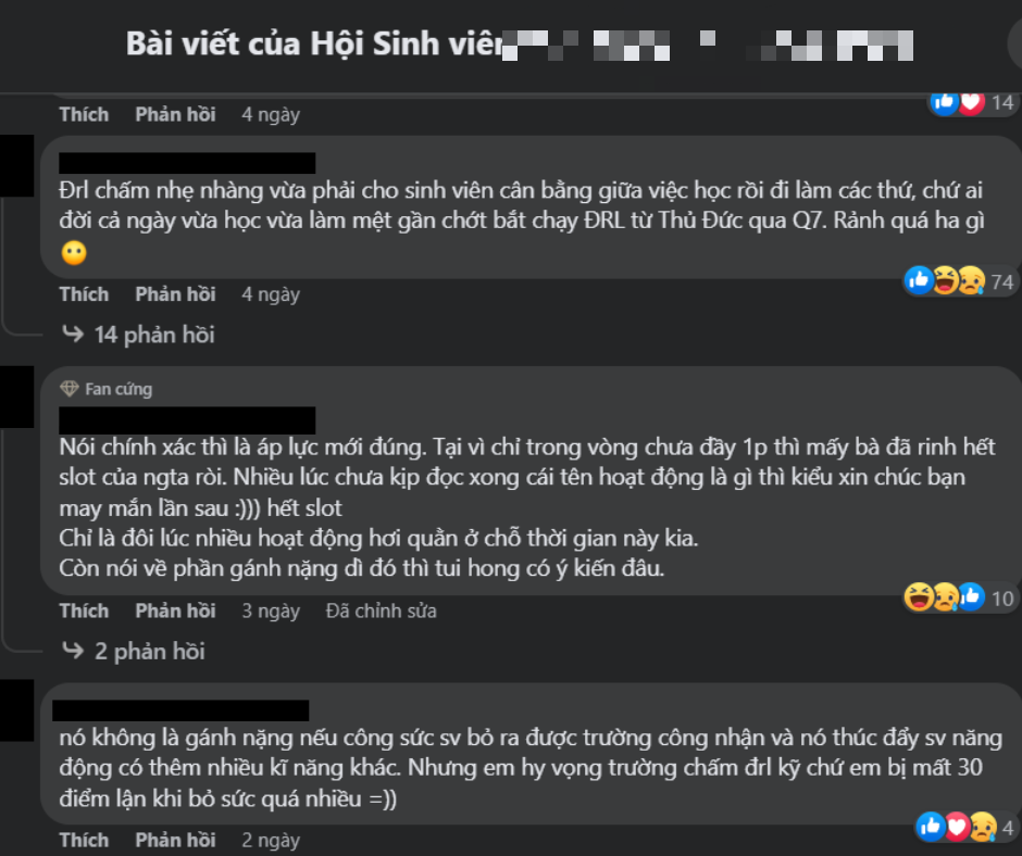 Vì sao sinh viên đối phó tích lũy điểm rèn luyện? Vì sao sinh viên đối phó tích lũy điểm rèn luyện?
