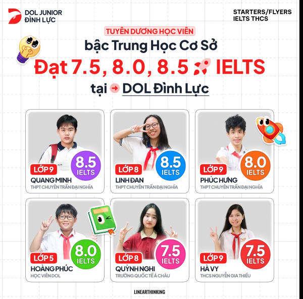 Xây nền hiệu quả để trẻ THCS đạt IELTS cùng DOL English