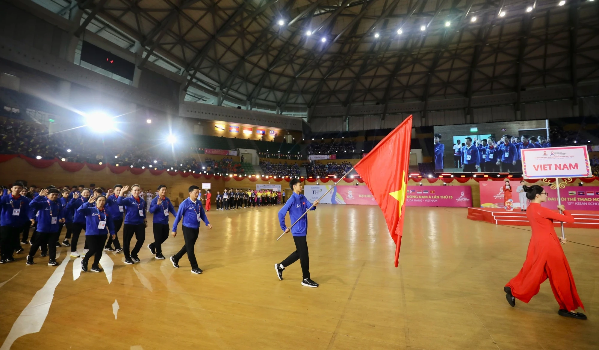 Đại hội thể thao học sinh Đông Nam Á: Tình bạn nảy nở từ sàn đấu