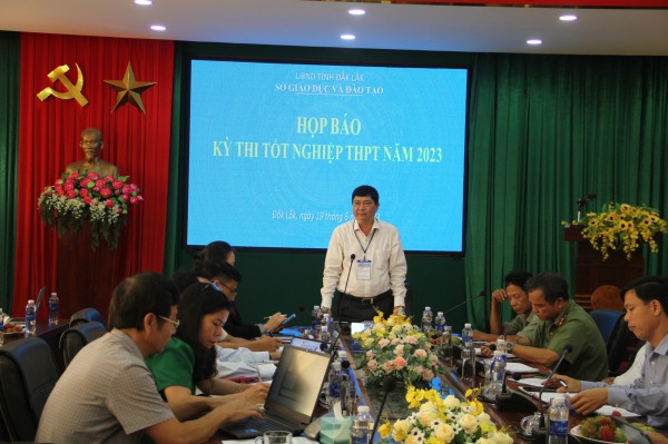 Đắk Lắk: Đảm bảo an ninh tuyệt đối cho kỳ thi tốt nghiệp THPT 2023
