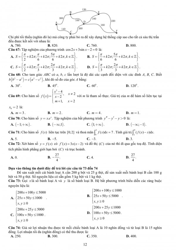 Đề thi mẫu đánh giá năng lực ĐH Quốc gia TP.HCM năm 2026