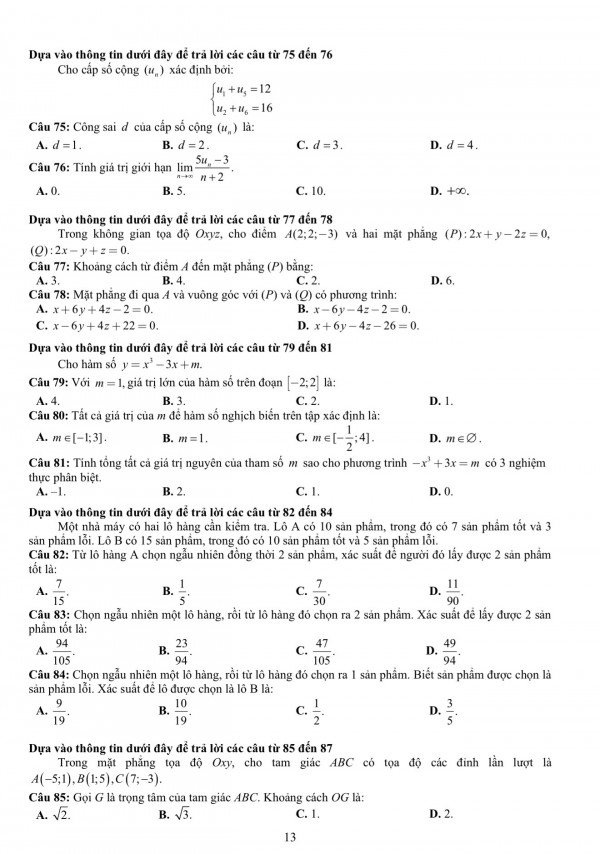 Đề thi mẫu đánh giá năng lực ĐH Quốc gia TP.HCM năm 2026