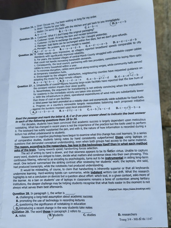 Đề tiếng Anh tốt nghiệp 'chấm dứt' cách học chỉ nhớ công thức, luyện đề khuôn mẫu Đề tiếng Anh tốt nghiệp 'chấm dứt' cách học chỉ nhớ công thức, luyện đề khuôn mẫu