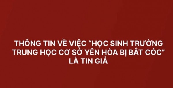 Đi lạc đường sợ bố mẹ mắng, một học sinh lớp 7 nói dối 