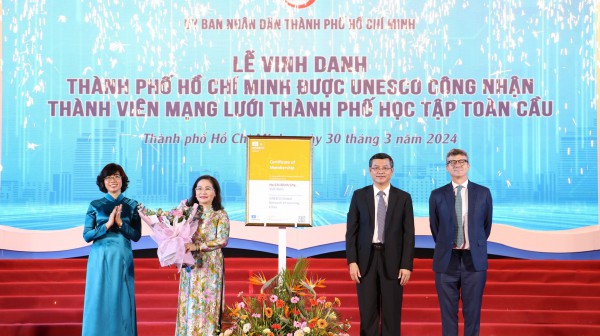 Điều gì khiến TP.HCM là thành viên Mạng lưới thành phố học tập toàn cầu của UNESCO?