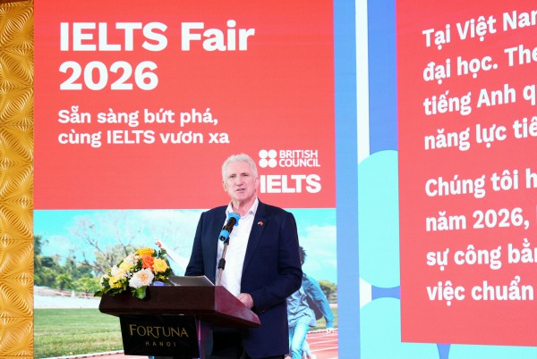 Đơn vị đồng sở hữu IELTS: 'Chúng tôi ủng hộ quy chế tuyển sinh 2026'