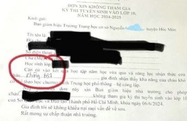 Đủ kiểu ép học sinh không thi vào lớp 10