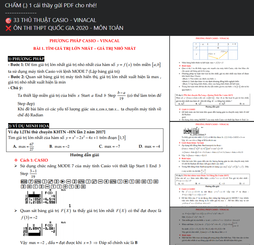 Ôn thi tốt nghiệp THPT 2023: Sử dụng máy tính bỏ túi sao cho đúng? Ôn thi tốt nghiệp THPT 2023: Sử dụng máy tính bỏ túi sao cho đúng?