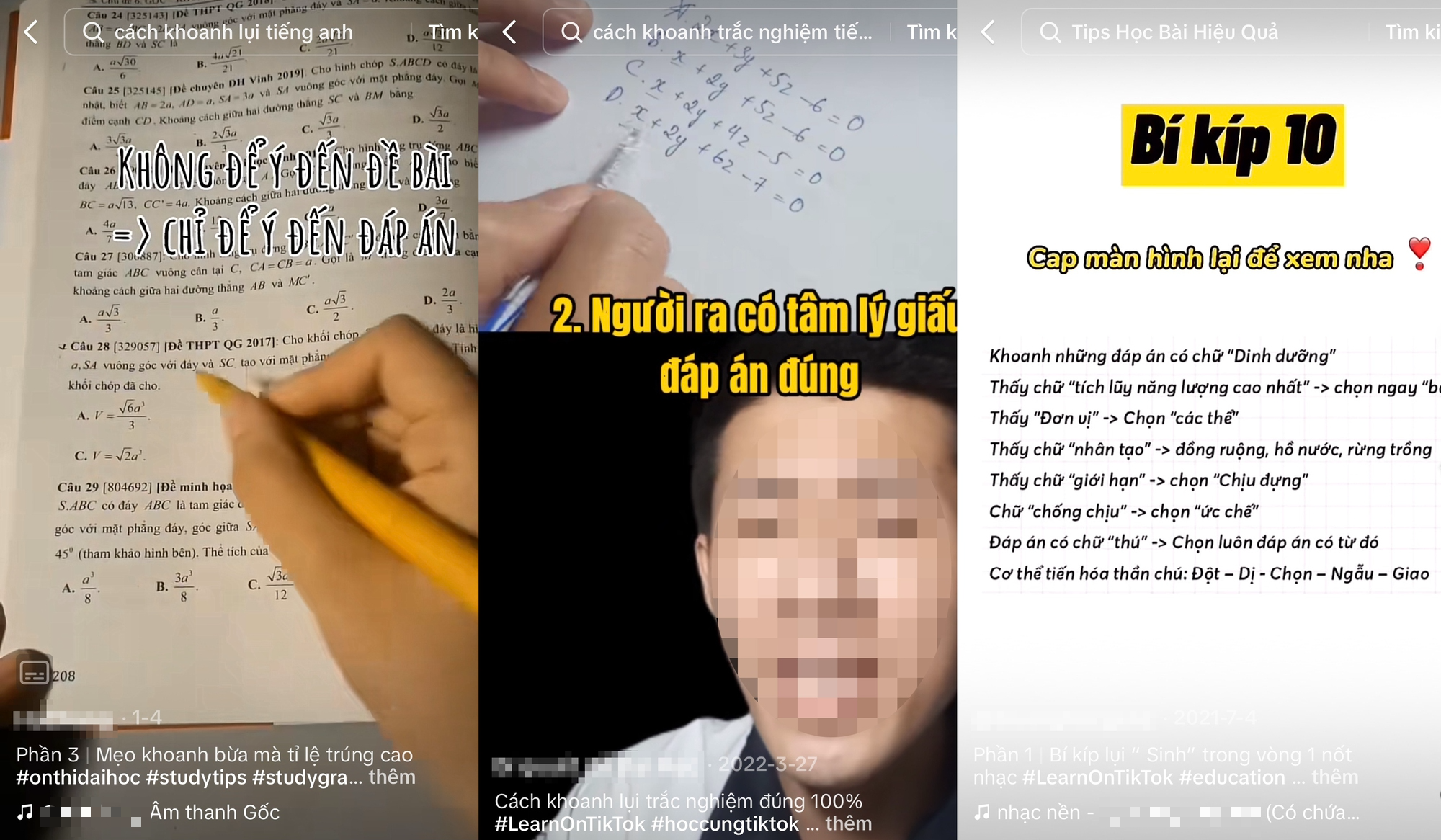 Ôn thi tốt nghiệp THPT: Cẩn trọng 