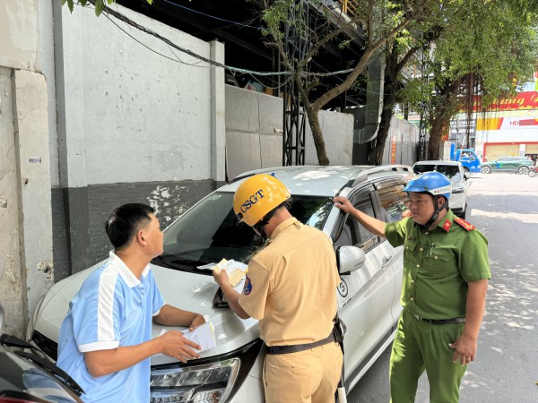 CSGT CAQ.Gò Vấp tuần tra phát hiện, xử lý nhiều trường hợp vi phạm giao thông