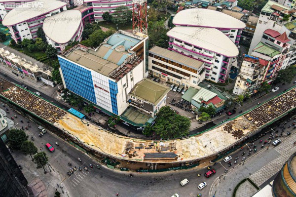 Cầu chữ C 150 tỷ đồng ở Hà Nội dần lộ diện, dự kiến thông xe tháng 6/2023