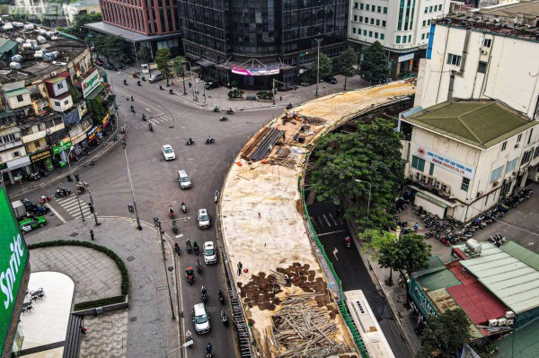 Cầu chữ C 150 tỷ đồng ở Hà Nội dần lộ diện, dự kiến thông xe tháng 6/2023