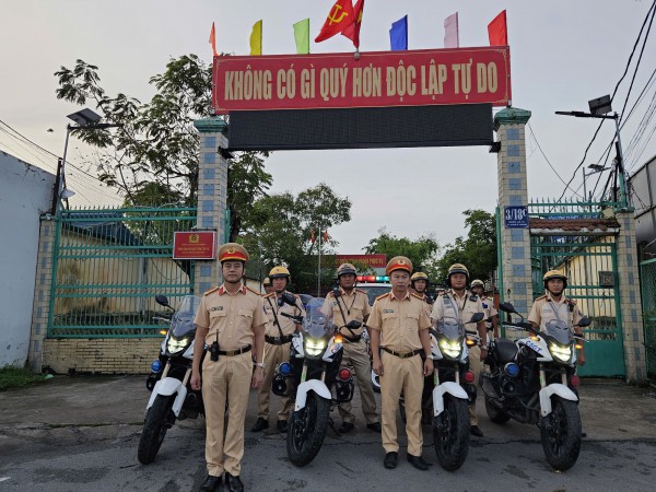 Công an TPHCM: Đảm bảo TTATGT trong ngày khai giảng năm học mới