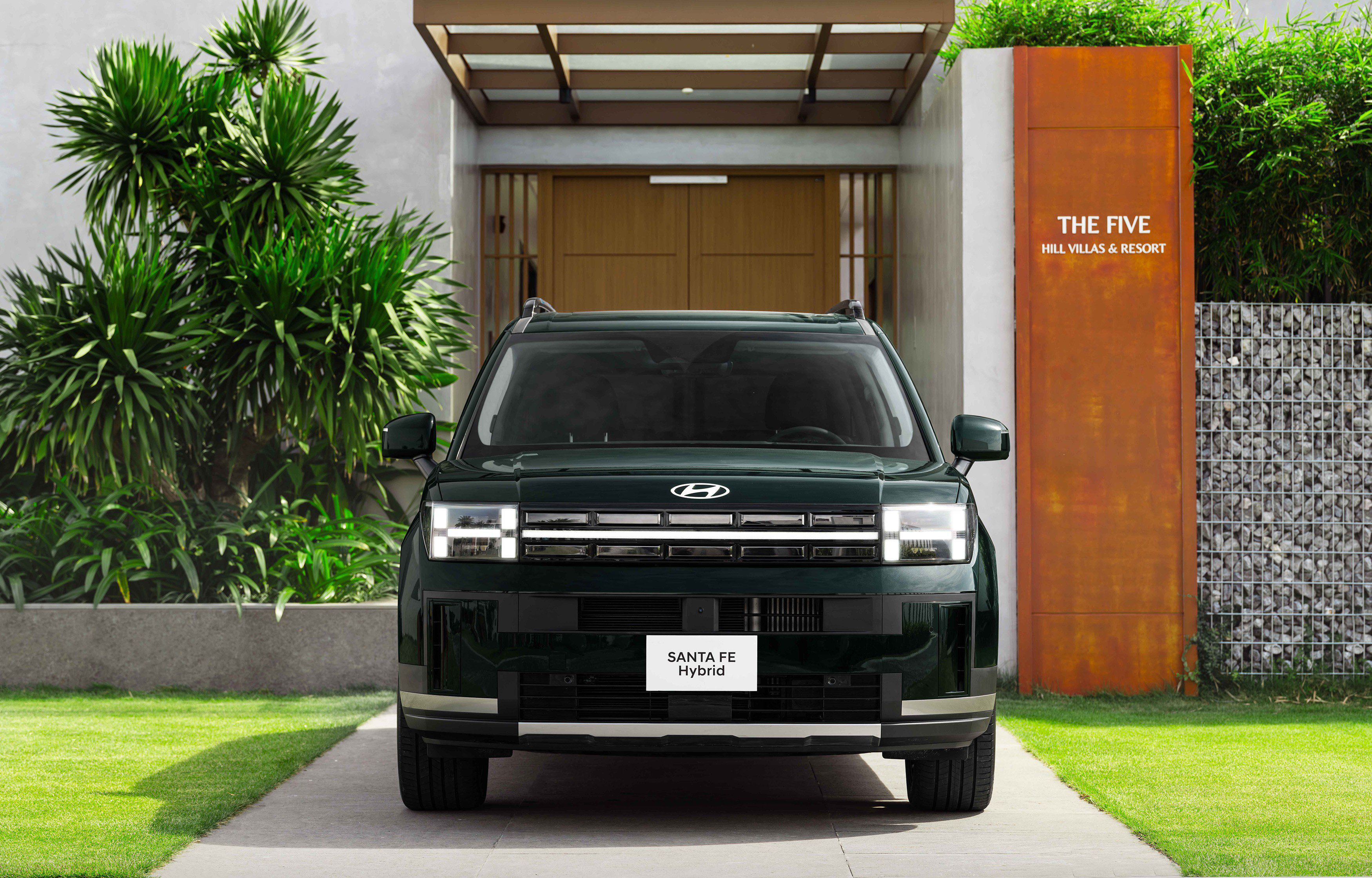 Hyundai SantaFe hybrid có mức tiêu thụ nhiên liệu ra sao