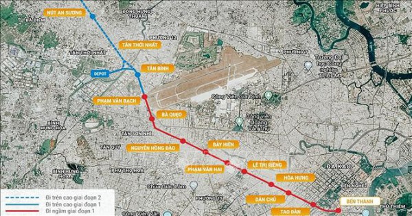 Khởi công di dời hạ tầng kĩ thuật để làm tuyến metro số 2