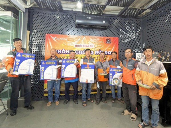 Lalamove tăng cường nâng cao kiến thức phòng, chống rủi ro cho các đối tác tài xế Lalamove tăng cường nâng cao kiến thức phòng, chống rủi ro cho các đối tác tài xế