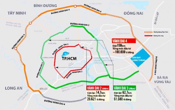 Long An: Đề xuất điều chỉnh đường vành đai 4