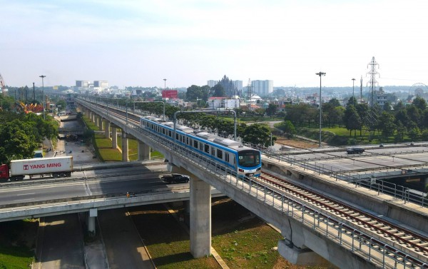 Metro số 1 sẽ chạy thử toàn tuyến vào tháng 9
