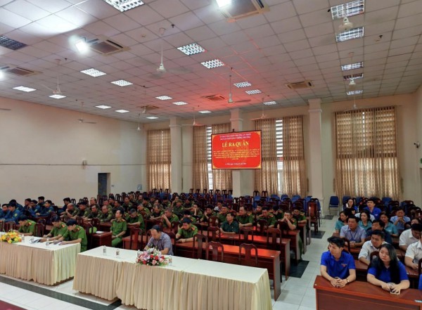 Phường An Nhơn: Ra quân lập lại trật tự công cộng, trật tự đô thị, bảo đảm ANTT dịp Tết