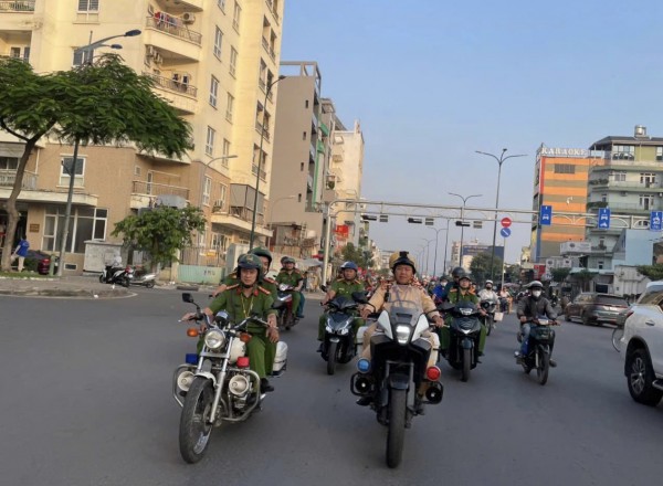 Phường An Nhơn: Ra quân lập lại trật tự công cộng, trật tự đô thị, bảo đảm ANTT dịp Tết