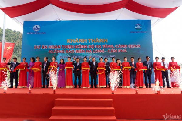 Quảng Ninh: Khánh thành tuyến đường bao biển đẹp nhất Việt Nam