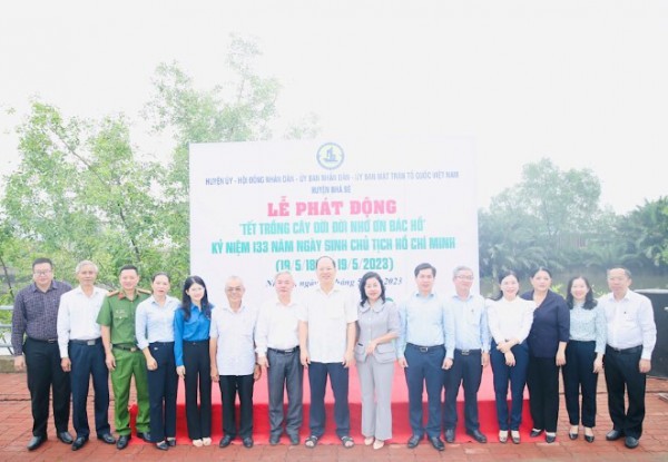 TP.HCM: Huyện Nhà Bè phát động“Tết trồng cây đời đời nhớ ơn Bác Hồ” năm 2023