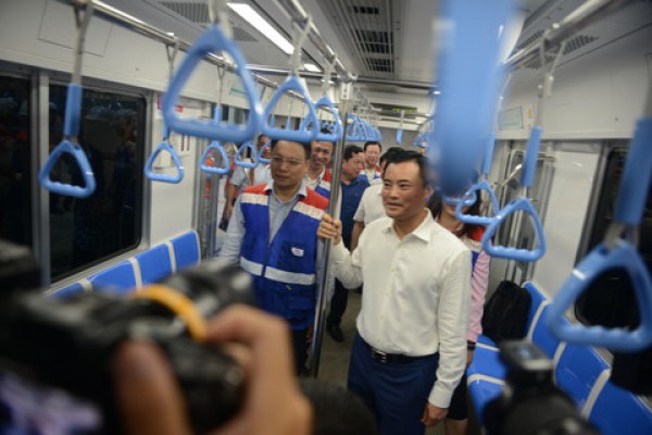 TPHCM: Metro Bến Thành - Suối Tiên lần đầu tiên chạy thử toàn tuyến