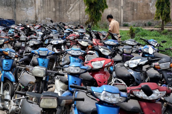 TP.HCM thu hơn 1 tỷ đồng từ đấu giá 954 xe máy vi phạm