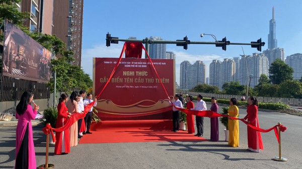 TP.HCM tổ chức lễ công bố đặt tên cầu Ba Son và cầu Thủ Thiêm TP.HCM tổ chức lễ công bố đặt tên cầu Ba Son và cầu Thủ Thiêm