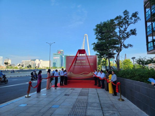 TP.HCM tổ chức lễ công bố đặt tên cầu Ba Son và cầu Thủ Thiêm TP.HCM tổ chức lễ công bố đặt tên cầu Ba Son và cầu Thủ Thiêm
