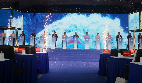 Thủ tướng Phạm Minh Chính dự lễ Khởi công Dự án khu phi thuế quan 11.000 tỷ đồng tại Hải Phòng