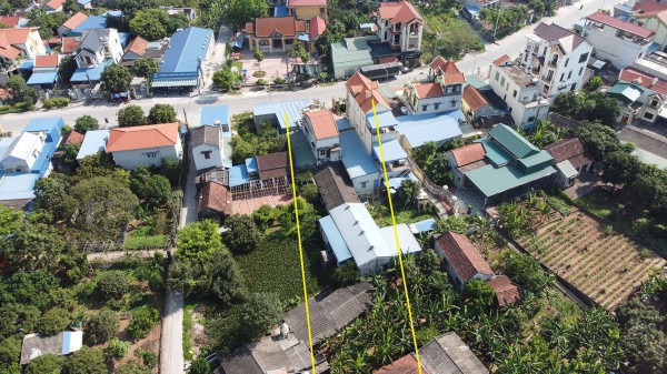 Toàn cảnh vị trí quy hoạch xây cầu vượt sông Châu Giang nối Nam Định - Hà Nam